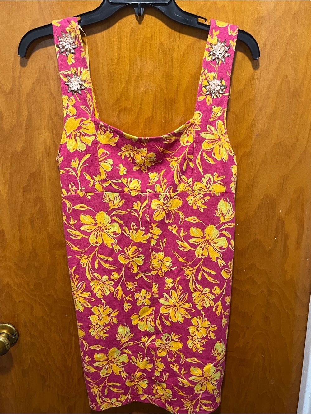 Zara Tropical Mini Dress